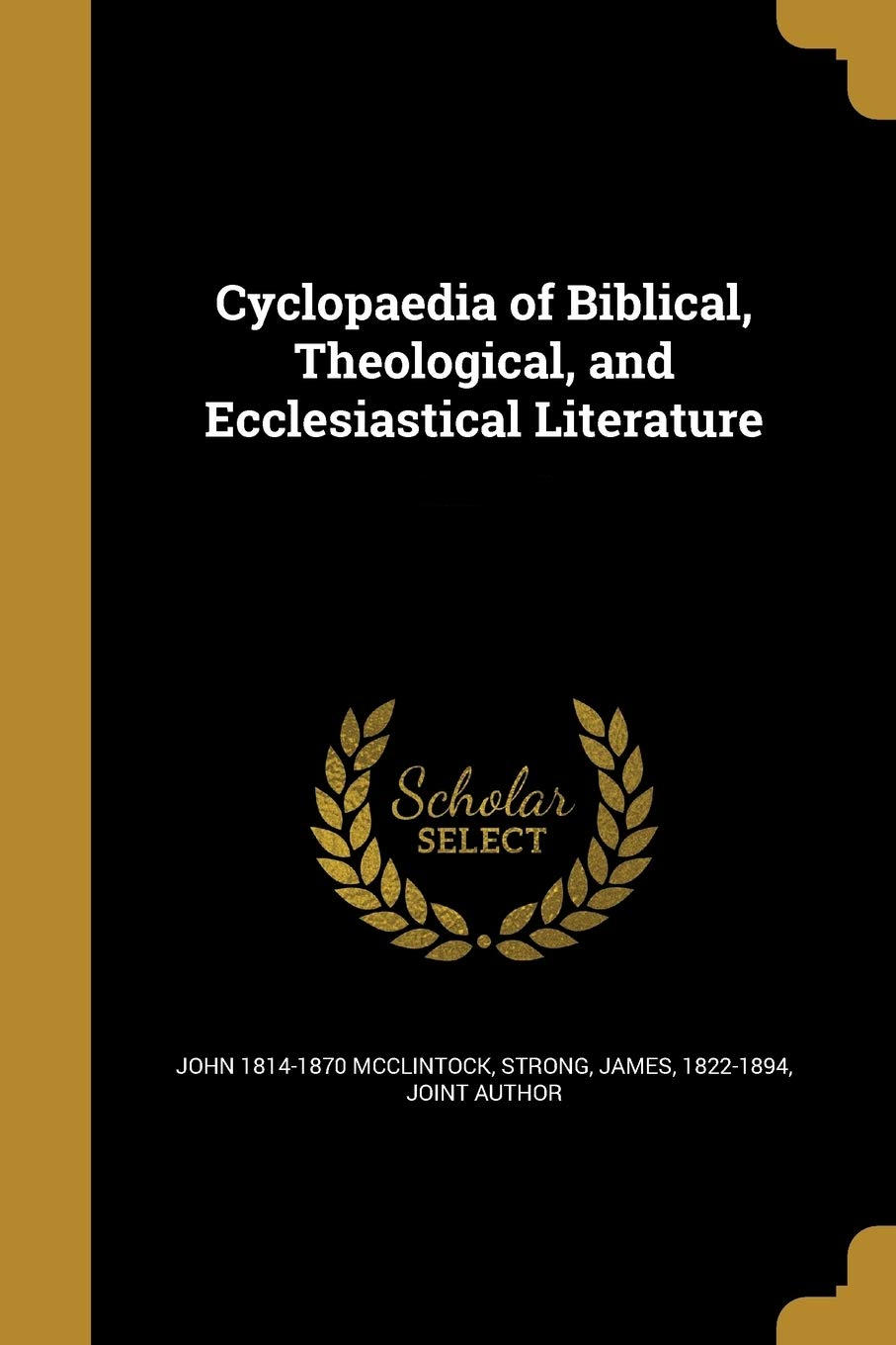 Cyclopaedia of biblical theological, and ecclesiastical literature VOL 12